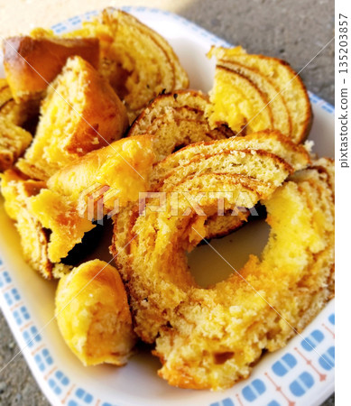 Handmade baumkuchen Handmade baumkuchen 135203857