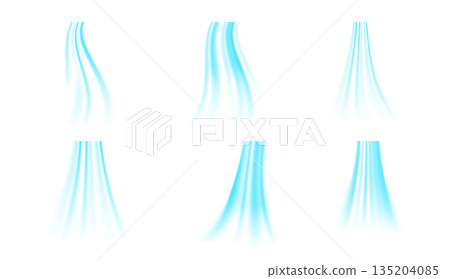 Snow ice swirl  135204085