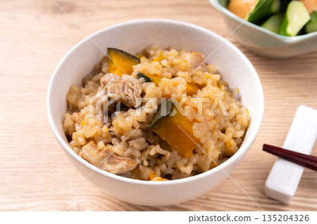 雞肉南瓜飯 135204326