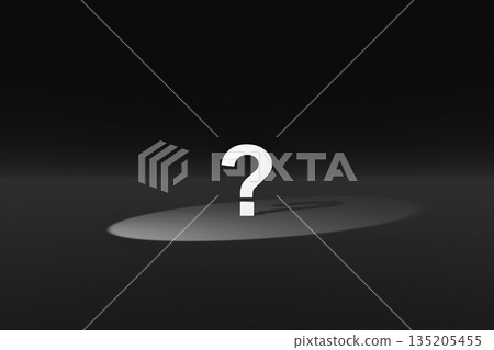 聚光燈下的問號 135205455