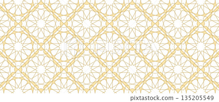Geometry Abstract Starry Retro Traditional Pattern background Geometry Abstract Starry Retro Traditional Pattern background 135205549