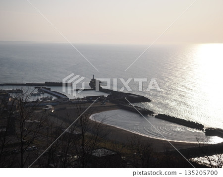 從熱田展望台看到的日本海 135205700