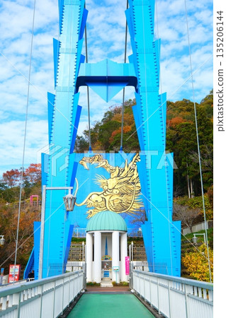 秋天Ryujin大懸索橋 秋天Ryujin大懸索橋 135206144