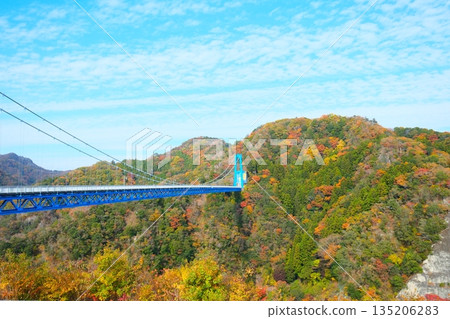秋天Ryujin大懸索橋 秋天Ryujin大懸索橋 135206283