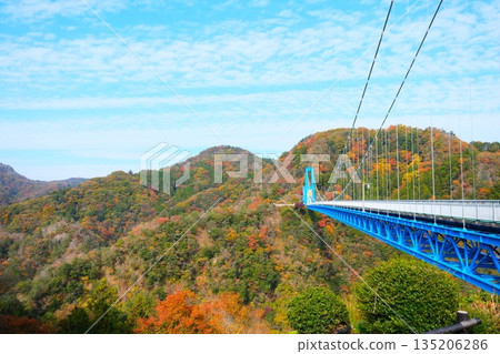 Autumn Ryujin Large Suspension Bridge Autumn Ryujin Large Suspension Bridge 135206286