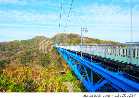 秋天Ryujin大懸索橋 秋天Ryujin大懸索橋 135206287