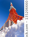 積雪和東京鐵塔 135206660