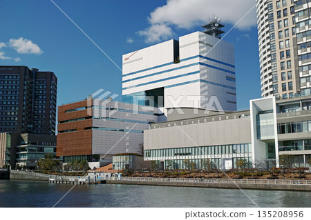 ABC Asahi Broadcasting and Dojima River Forum in the Water City of Osaka "Hotarumachi" 135208956