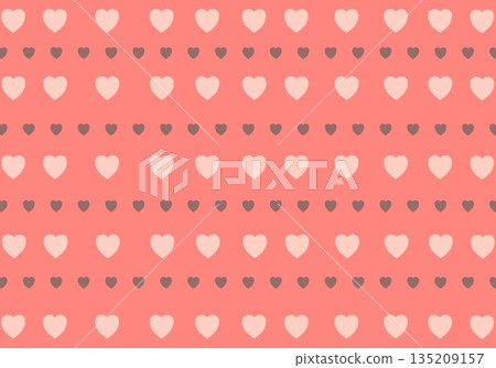 Cute pink heart seamless pattern background Cute pink heart seamless pattern background 135209157