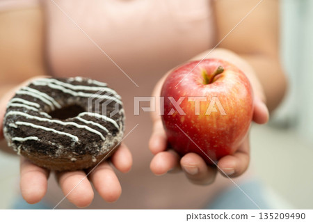 Junk food no good health eating for diet. Junk food no good health eating for diet. 135209490