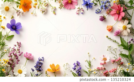 花卉背景紋理 135210324