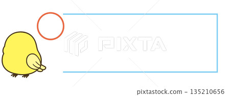 框架材質為圓形標誌和流行小鳥圖案 135210656