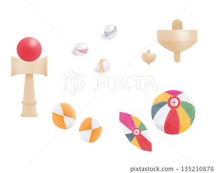 日本古代玩具插圖集 135210878