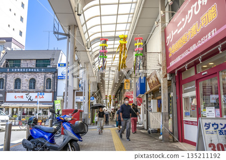 東京西小山站品川區的城市景觀 東京西小山站品川區的城市景觀 135211192