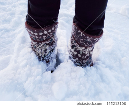 Nordic pattern winter boots Nordic pattern winter boots 135212108