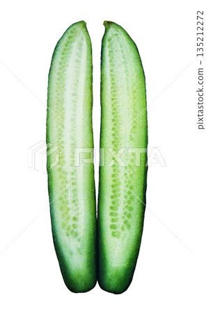 黃瓜豎切圖 135212272