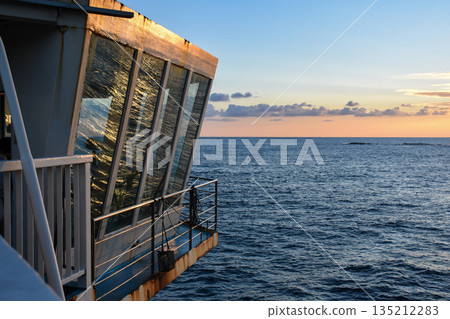 Katsuura Underwater Park Underwater Observation Tower and the Sea 135212283