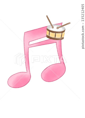 鼓聲伴奏的音符 鼓聲伴奏的音符 135212405