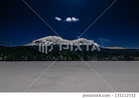 Silent Onneto illuminated by moonlight Silent Onneto illuminated by moonlight 135212532