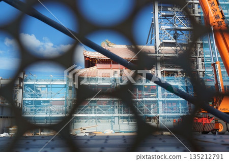 Shuri Castle Reconstruction 2025 135212791