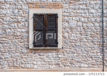 Old Brick Window Old Brick Window 135213723