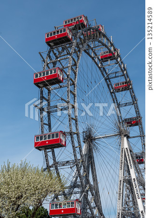 Giant Wheel - Riesenrad - In The Funpark Prater Of The City Of Vienna In Austria 135214589