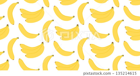 Ripe Bananas Seamless Pattern Tropical Fruit Minimalist Flat Design Background Thematic Recipe Fond. Isolated Vector illustration Healthy Food Related content Menu cards, price tag, leaflets, banners Ripe Bananas Seamless Pattern Tropical Fruit Minimalist Flat Design Background Thematic Recipe Fond. Isolated Vector illustration Healthy Food Related content Menu cards, price tag, leaflets, banners 135214615