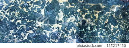 Abstract marble texture with green and beige veins in a natural stone pattern Abstract marble texture with green and beige veins in a natural stone pattern 135217430