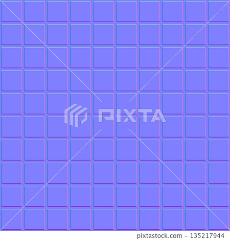 Square Tile Grid Normal Map for Architectural Rendering Square Tile Grid Normal Map for Architectural Rendering 135217944