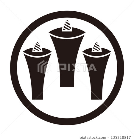 Family crest candle 135218817