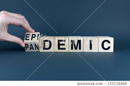 The Evolution of an Epidemic into a Pandemic The Evolution of an Epidemic into a Pandemic 135218888