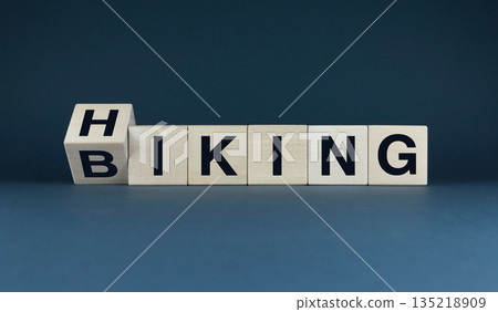 Hiking or Biking: The Great Outdoors Hiking or Biking: The Great Outdoors 135218909
