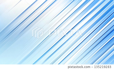 Seamless loop of thin lines moving diagonally across a soft blue gradient background Seamless loop of thin lines moving diagonally across a soft blue gradient background 135219283