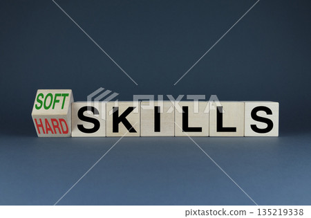 Soft or Hard skills. Cubes form words of choice Soft or Hard skills. Soft or Hard skills. Cubes form words of choice Soft or Hard skills. 135219338