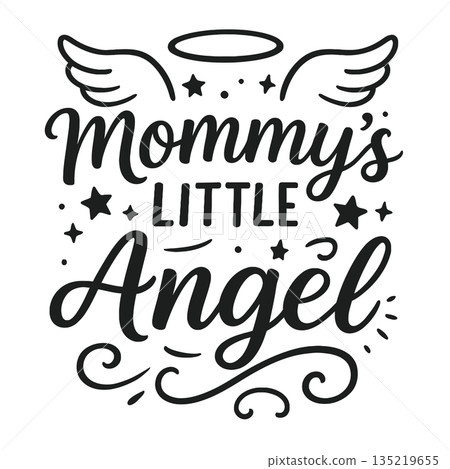 Mommys Little Angel - Design for Baby and Toddler T-Shirts and Gifts Mommys Little Angel - Design for Baby and Toddler T-Shirts and Gifts 135219655