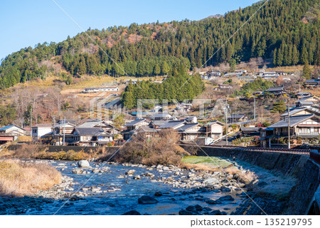 [Rural winter scenery] Maze, the most beautiful village in Japan, Gero City, Gifu Prefecture 135219795