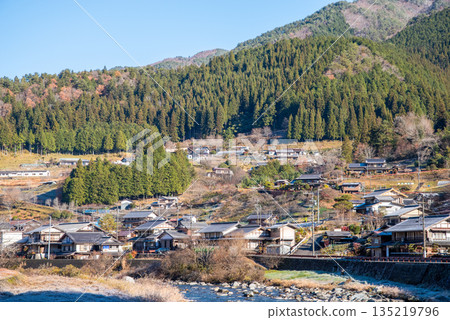 [Rural winter scenery] Maze, the most beautiful village in Japan, Gero City, Gifu Prefecture 135219796