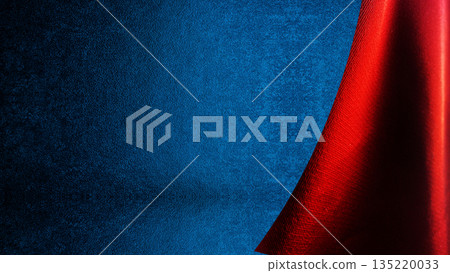 Red curtain stage 135220033