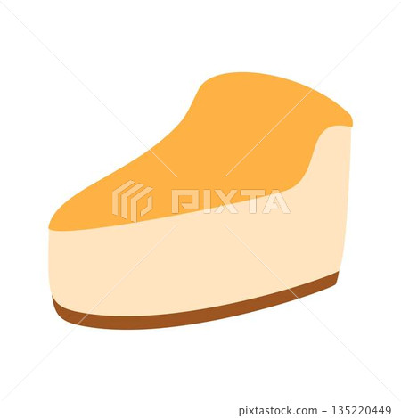 Slice of Cheesecake food, dessert 135220449