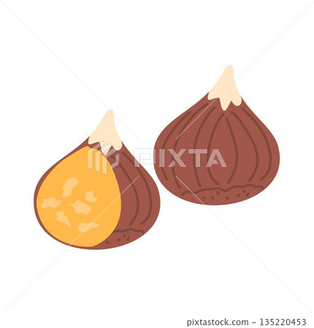 Sweet chestnut, Ripe chestnuts, Chestnut, Grilled chestnuts Sweet chestnut, Ripe chestnuts, Chestnut, Grilled chestnuts 135220453