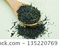 Fragrant tea leaves 135220769