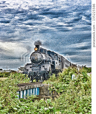 Steam locomotive of Moka railroad Steam locomotive of Moka railroad 135223386
