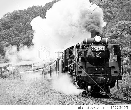 Steam locomotive of Chichibu Railway 135223405