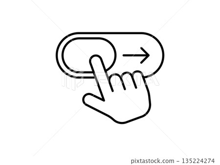 Switch/power button icon Switch/power button icon 135224274