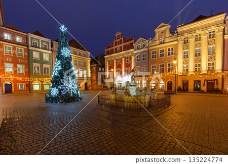 Old Market Square Poznan Poland at Christmas Old Market Square Poznan Poland at Christmas 135224774