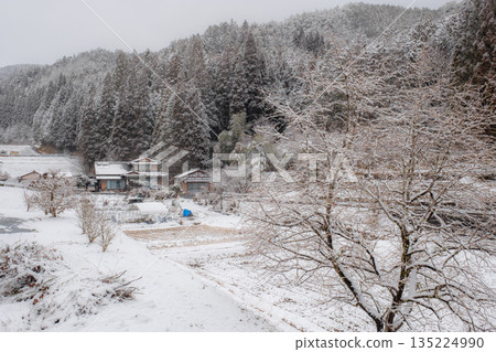 Winter countryside landscape Winter countryside landscape 135224990