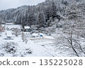 Winter countryside landscape 135225028