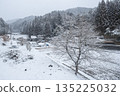 Winter countryside landscape 135225032