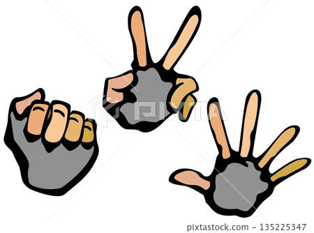 石頭剪刀布 135225347