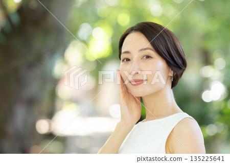 Women, Fresh green, Green, Skin care Women, Fresh green, Green, Skin care 135225641